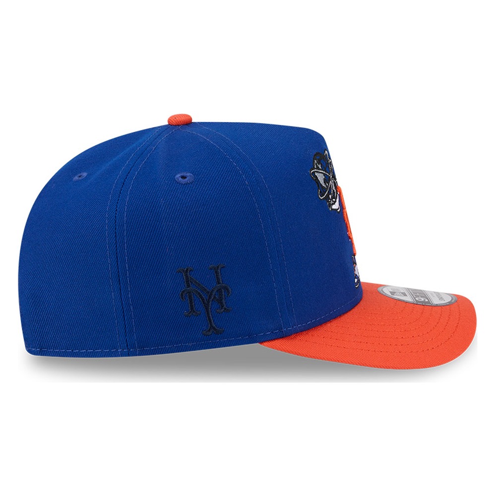 New York Mets Two Tone Cartoon New Era 9FIFTY A-Frame Snapback Hat