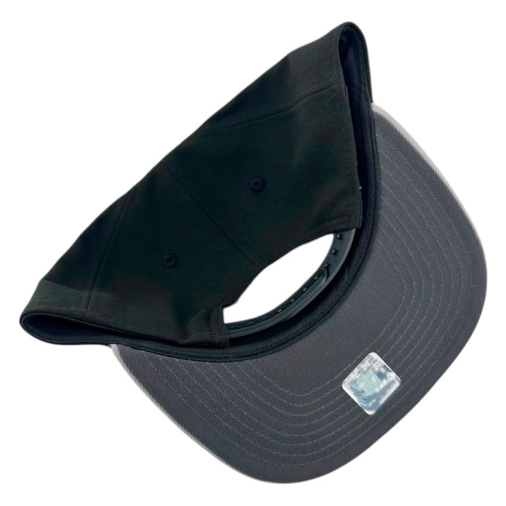 Las Vegas Raiders Black and Gray GameDay Graphite UV New Era 9FIFTY A-Frame Snapback
