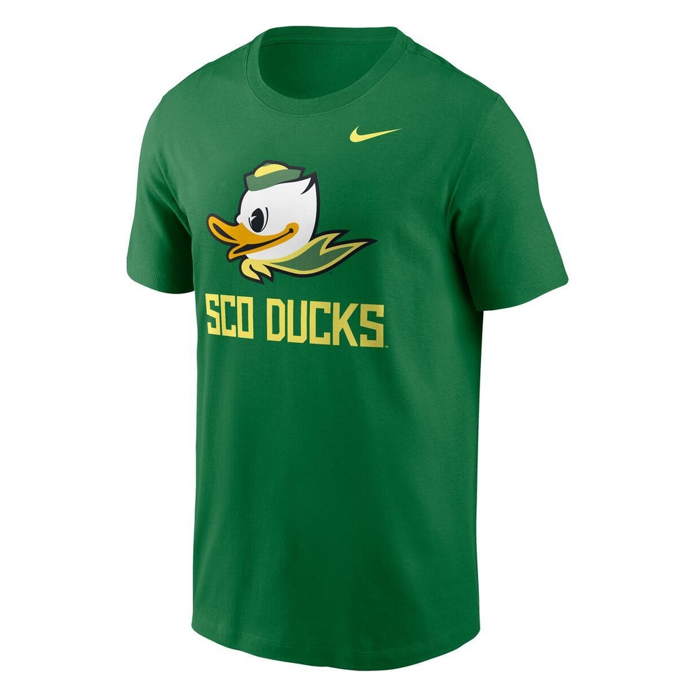 Oregon Ducks Green "Sco Ducks" Primetime Logo Nike T-Shirt