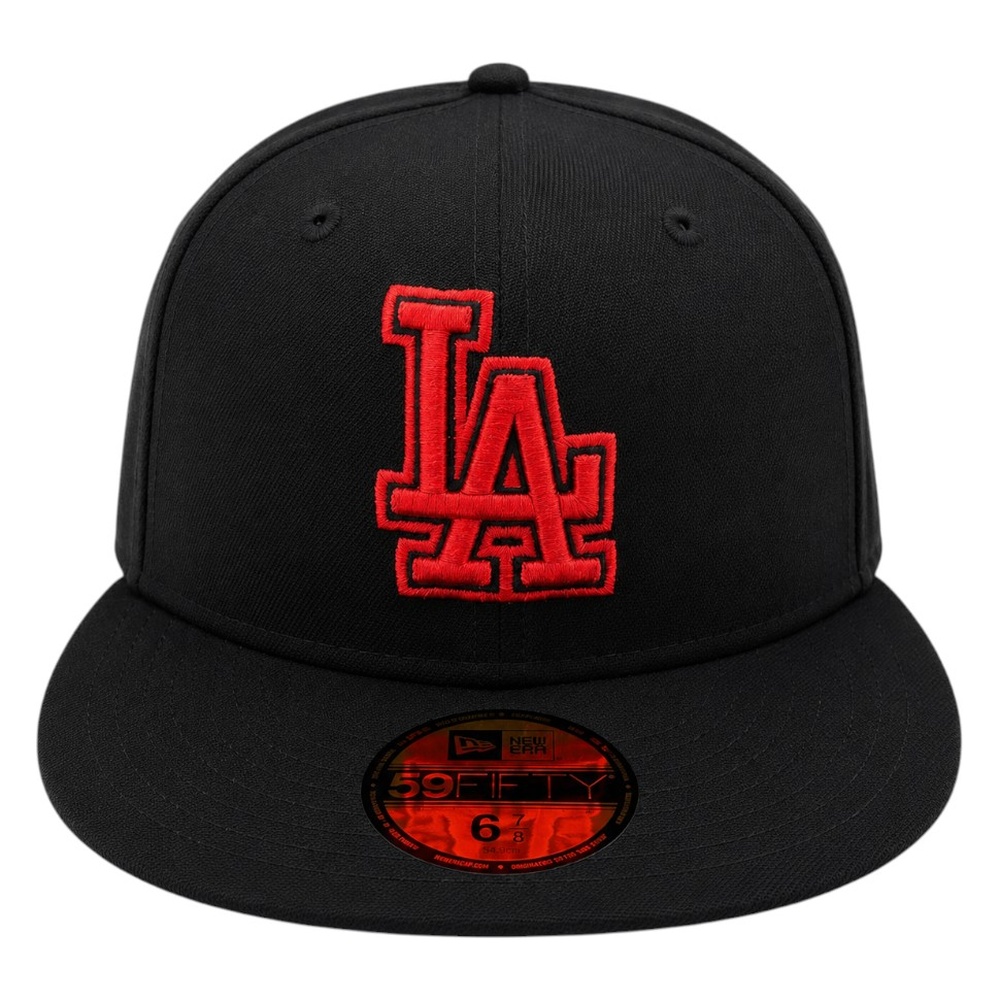 Los Angeles Dodgers Black and Red Carhartt New Era 59FIFTY Fitted Hat