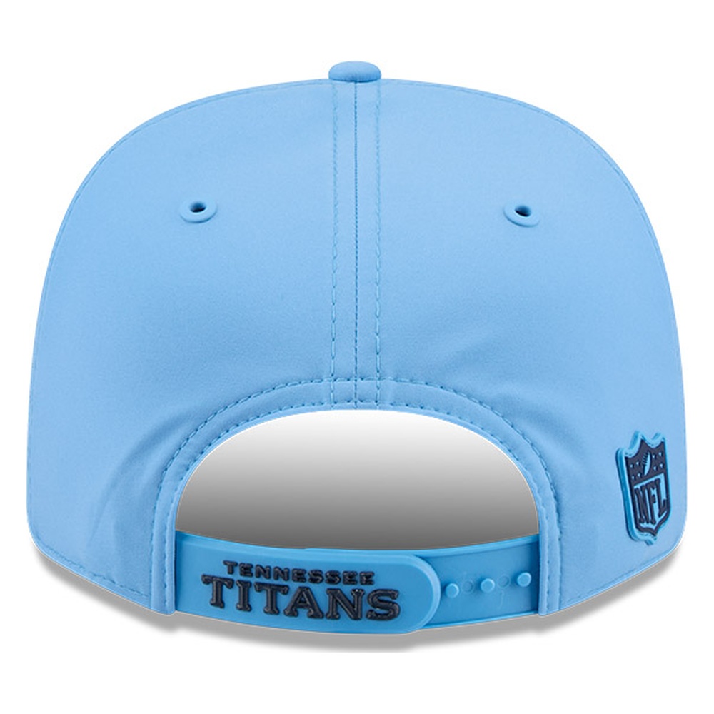 Tennessee Titans Light Blue 2026 NFL Sideline New Era 9SEVENTY Adjustable Snapback Hat