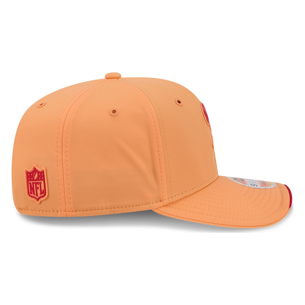 Tampa Bay Buccaneers Orange Historic Throwback 2026 NFL Sideline New Era 9SEVENTY Adjustable Snapback Hat