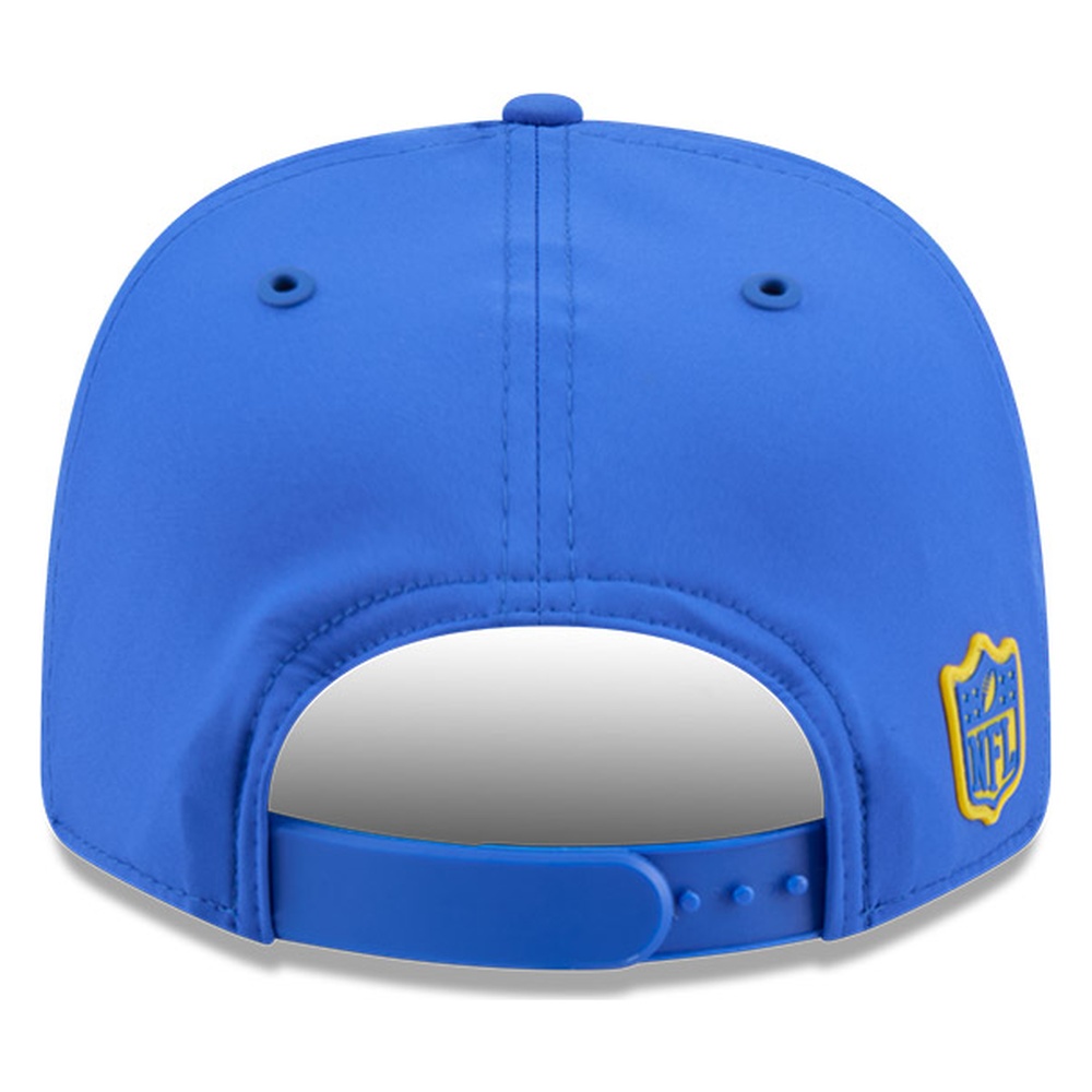 Los Angeles Rams Royal Blue Historic Throwback 2026 NFL Sideline New Era 9SEVENTY Adjustable Snapback Hat