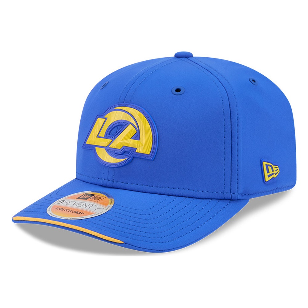 Los Angeles Rams Royal Blue 2026 NFL Sideline New Era 9SEVENTY Adjustable Snapback Hat