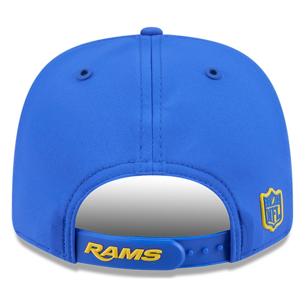 Los Angeles Rams Royal Blue 2026 NFL Sideline New Era 9SEVENTY Adjustable Snapback Hat