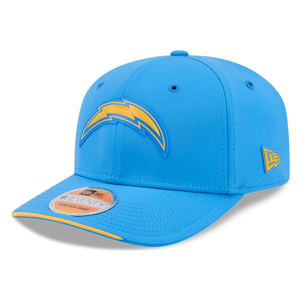 Los Angeles Chargers Light Blue 2026 NFL Sideline New Era 9SEVENTY Adjustable Snapback Hat