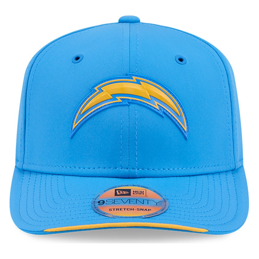 Los Angeles Chargers Light Blue 2026 NFL Sideline New Era 9SEVENTY Adjustable Snapback Hat