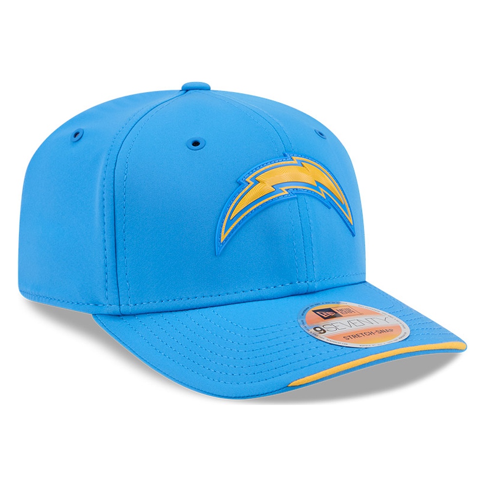 Los Angeles Chargers Light Blue 2026 NFL Sideline New Era 9SEVENTY Adjustable Snapback Hat