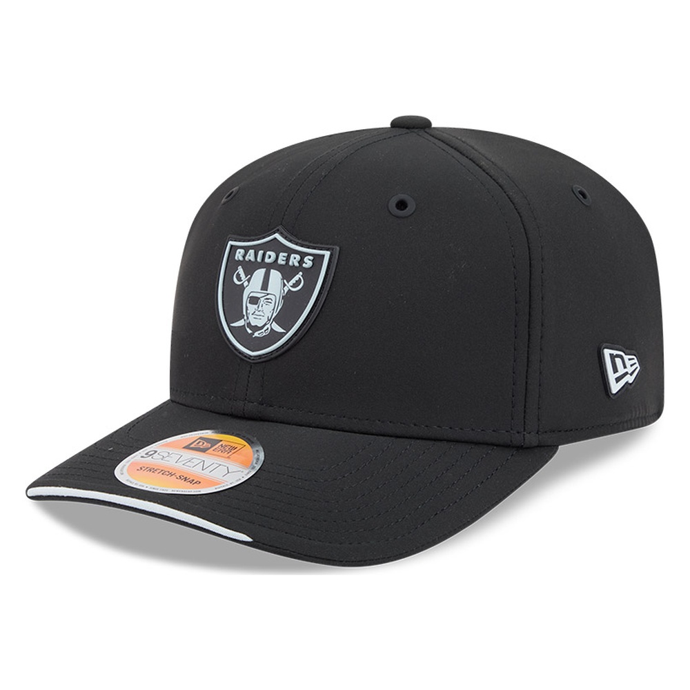 Las Vegas Raiders Black 2026 NFL Sideline New Era 9SEVENTY Adjustable Snapback Hat