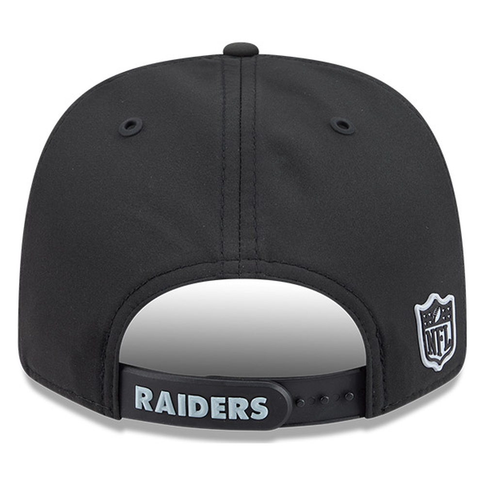 Las Vegas Raiders Black 2026 NFL Sideline New Era 9SEVENTY Adjustable Snapback Hat