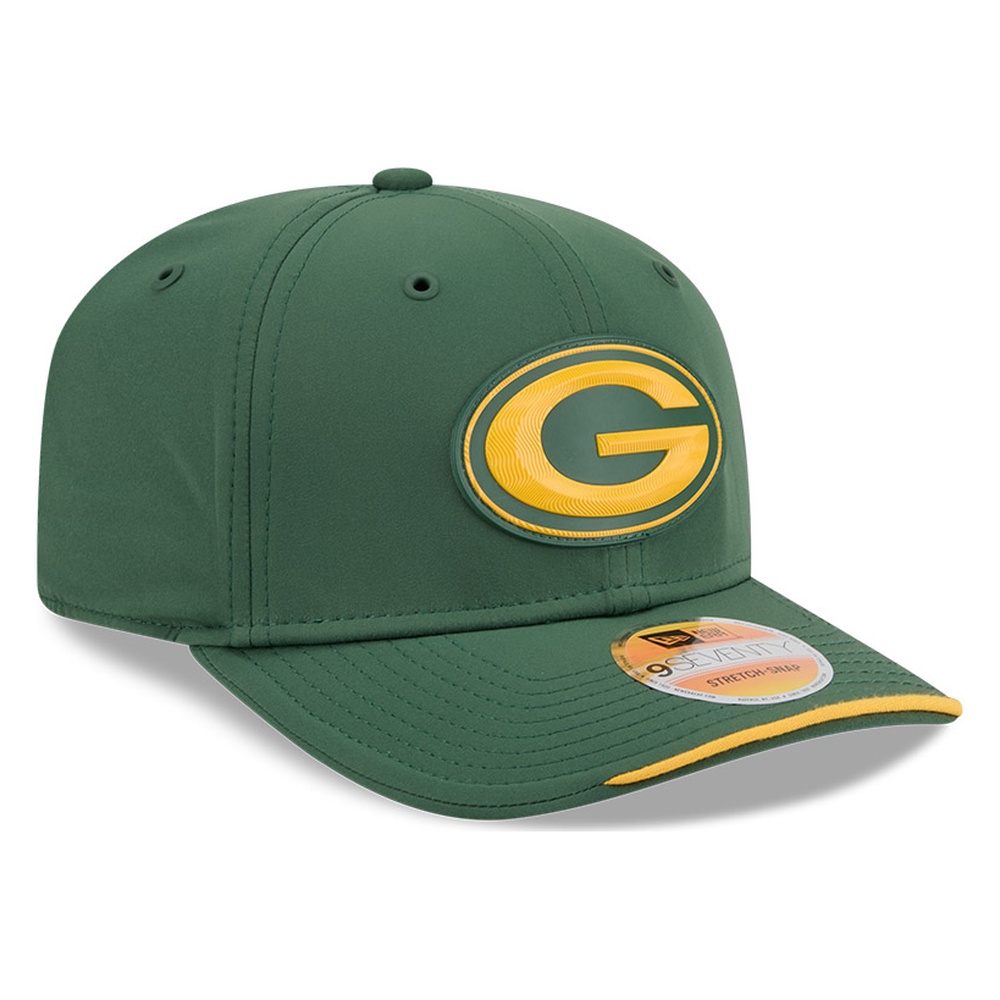 Green Bay Packers 2026 NFL Sideline New Era 9SEVENTY Adjustable Snapback Hat