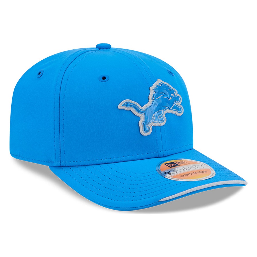 Detroit Lions Light Blue 2026 NFL Sideline New Era 9SEVENTY Adjustable Snapback Hat
