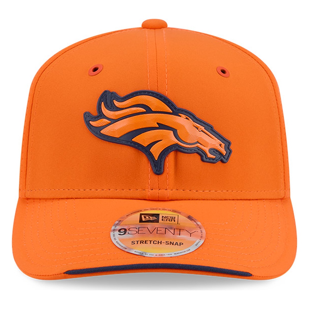 Denver Broncos Orange 2026 NFL Sideline New Era 9SEVENTY Adjustable Snapback Hat