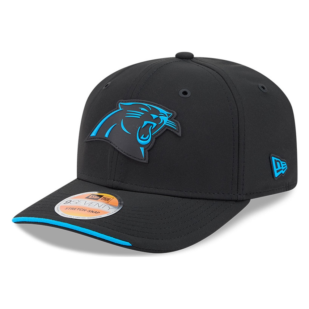 Carolina Panthers Black 2026 NFL Sideline New Era 9SEVENTY Adjustable Snapback Hat