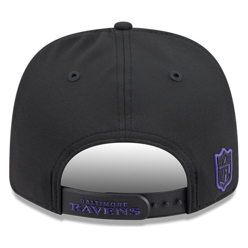Baltimore Ravens Black 2026 NFL Sideline New Era 9SEVENTY Adjustable Snapback Hat