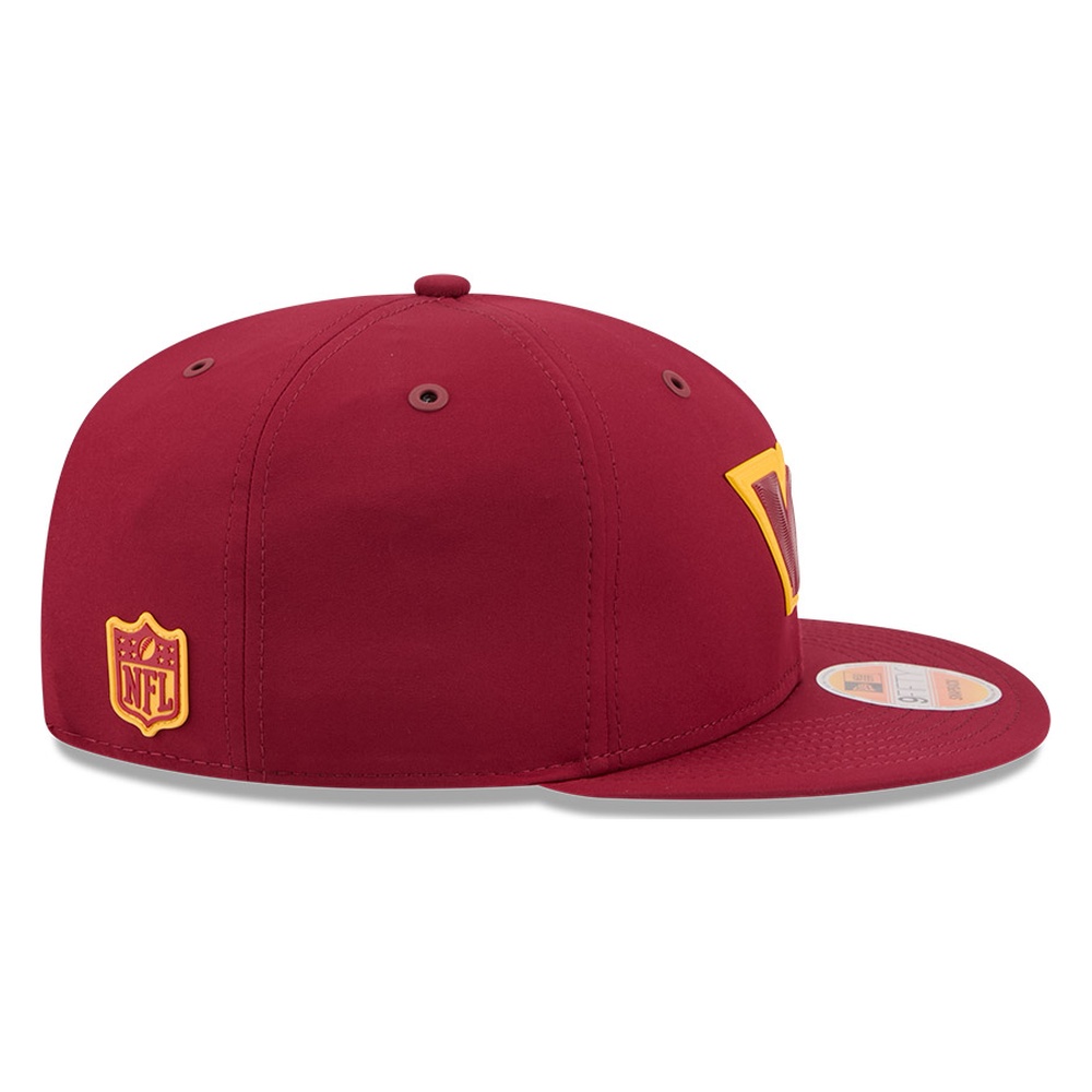 Washington Commanders Burgundy 2026 NFL Sideline New Era 9FIFTY Adjustable Snapback Hat