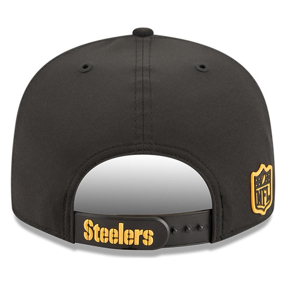 Pittsburgh Steelers Black 2026 NFL Sideline New Era 9FIFTY Adjustable Snapback Hat
