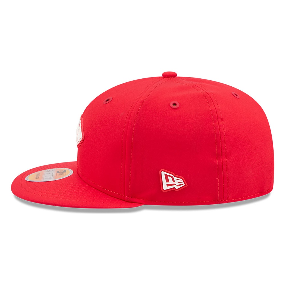 Kansas City Chiefs Red 2026 NFL Sideline New Era 9FIFTY Adjustable Snapback Hat