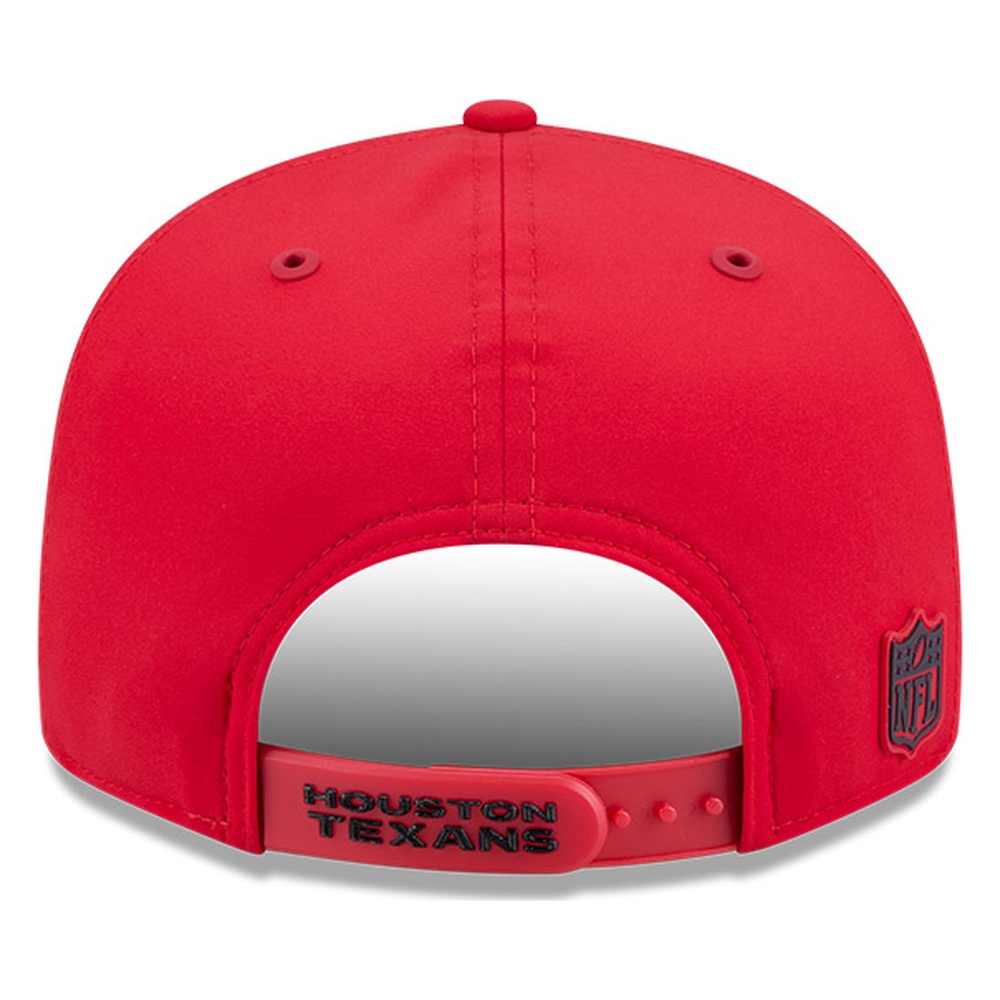 Houston Texans Red 2026 NFL Sideline New Era 9FIFTY Adjustable Snapback Hat