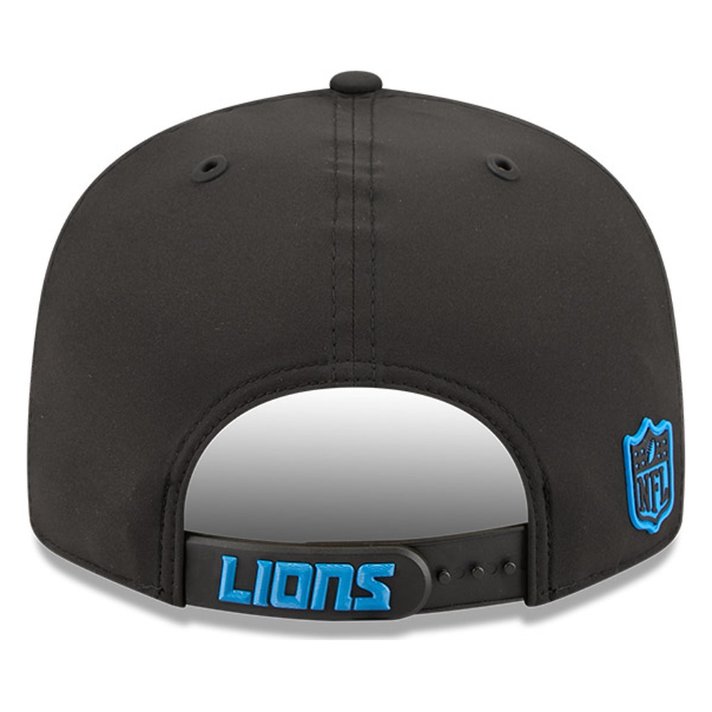 Detroit Lions Black 2026 NFL Sideline New Era 9FIFTY Adjustable Snapback Hat