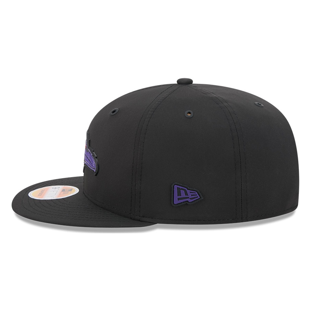 Baltimore Ravens Black 2026 NFL Sideline New Era 9FIFTY Adjustable Snapback Hat