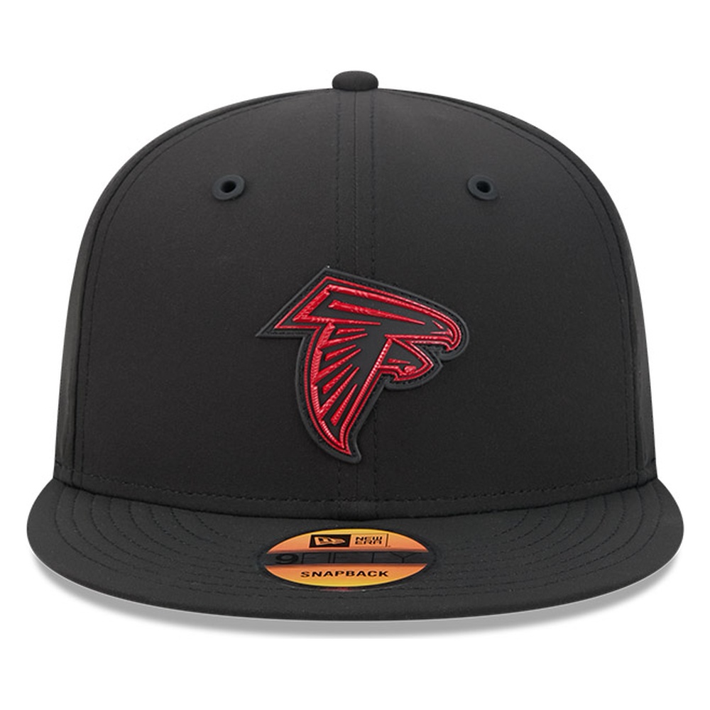 Atlanta Falcons Black 2026 NFL Sideline New Era 9FIFTY Adjustable Snapback Hat