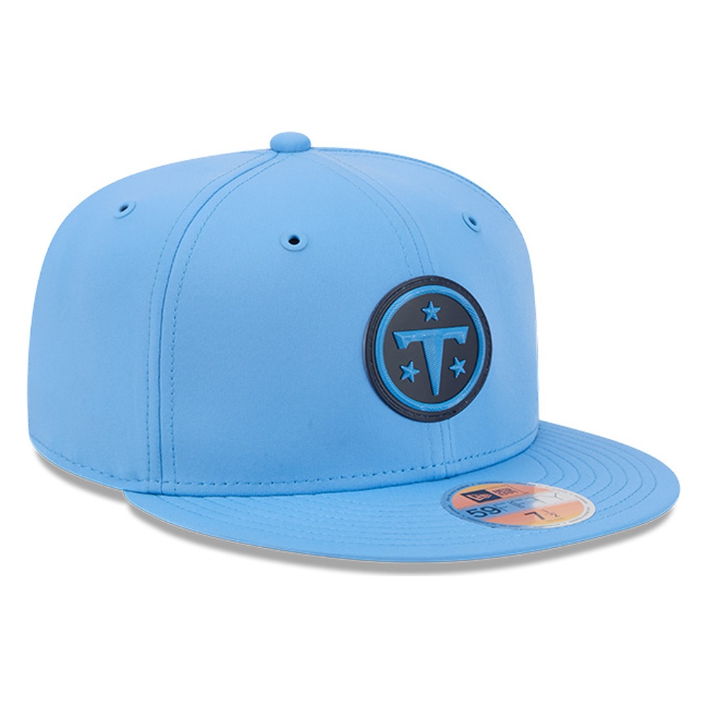 Tennessee Titans Light Blue 2026 NFL Sideline New Era 59FIFTY Fitted Hat