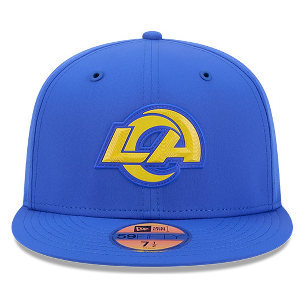 Los Angeles Rams Royal Blue 2026 NFL Sideline New Era 59FIFTY Fitted Hat