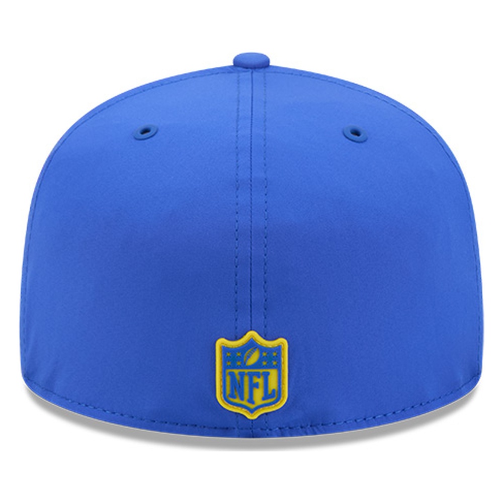 Los Angeles Rams Royal Blue 2026 NFL Sideline New Era 59FIFTY Fitted Hat