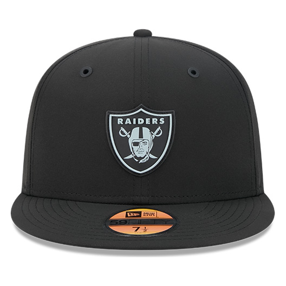 Las Vegas Raiders Black 2026 NFL Sideline New Era 59FIFTY Fitted Hat