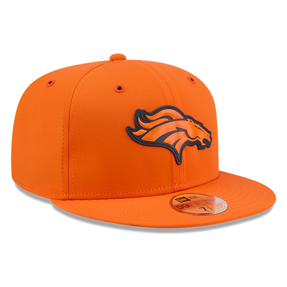 Denver Broncos Orange 2026 NFL Sideline New Era 59FIFTY Fitted Hat