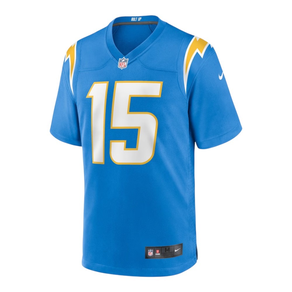 Youth Los Angeles Chargers Ladd McConkey Powder Blue Nike Game Jersey