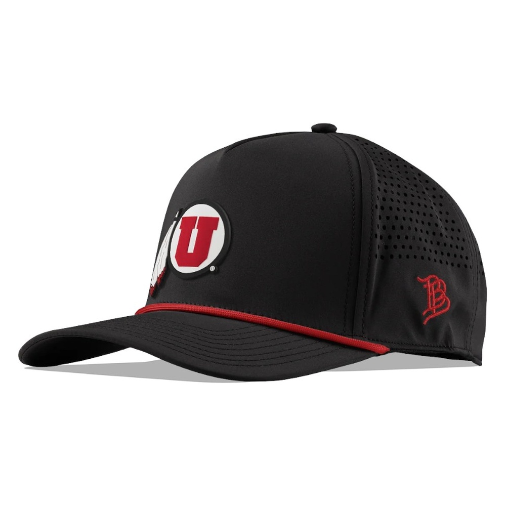 University of Utah Branded Bills Curved 5 Panel Rope Snapback Hat