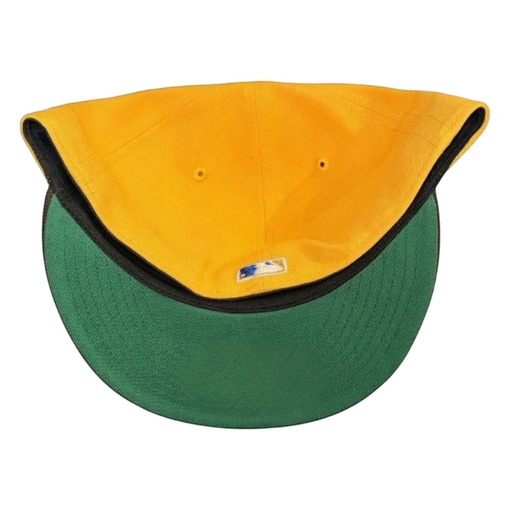 Boston Red Sox Yellow Walnut Platano Power Patch Kelly Green UV New Era 59FIFTY Fitted Hat