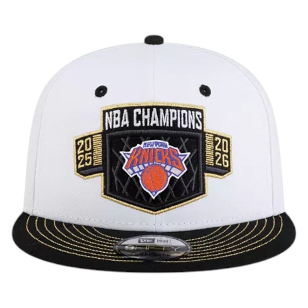 New York Knicks 2026 NBA Champions Locker Room New Era 9FIFTY Snapback Hat