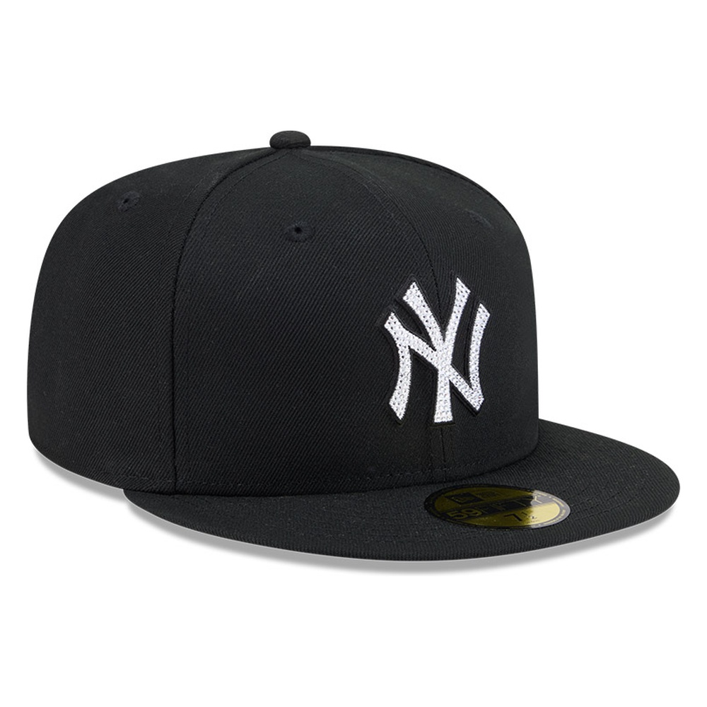 New York Yankees Black Rhinestone Era 59FIFTY Fitted Hat