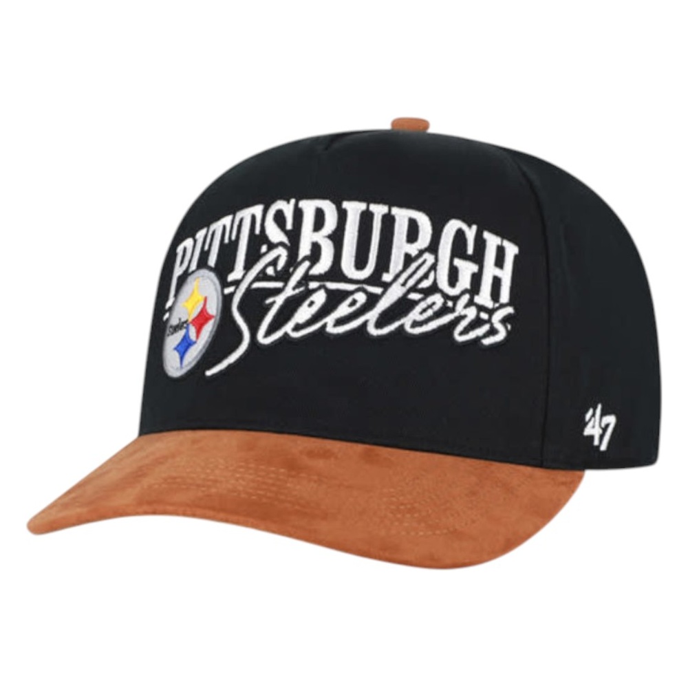 Pittsburgh Steelers Scribe Line '47 Hitch Snapback Hat