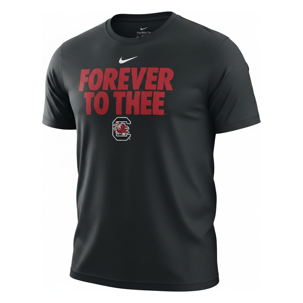 South Carolina Gamecocks Black "Forever To Thee" Nike Dri-Fit T-Shirt