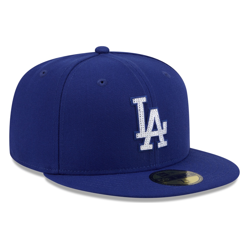 Los Angeles Dodgers Royal Blue Rhinestone Logo New Era 59FIFTY Fitted Hat