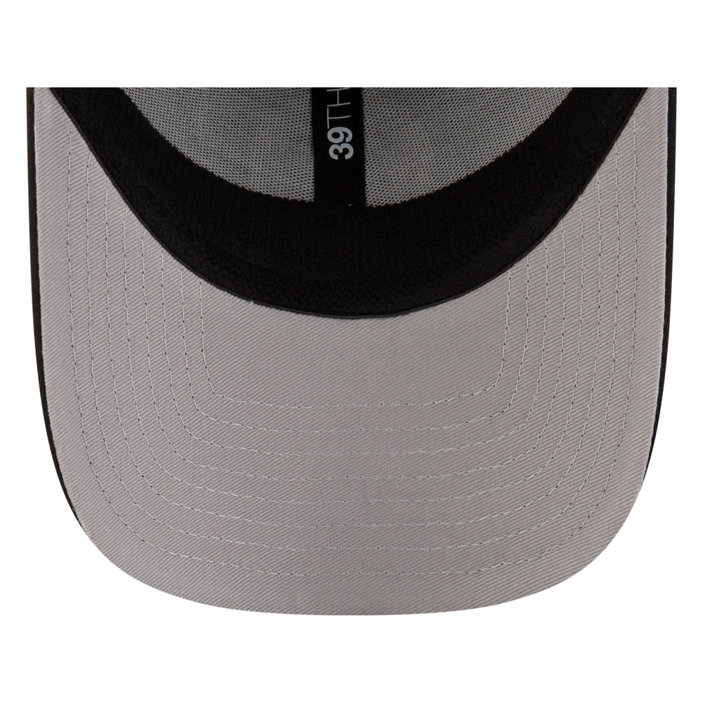 St. Louis Cardinals Black and White City Connect Circle Logo New Era 39THIRTY Stretch Fit Hat