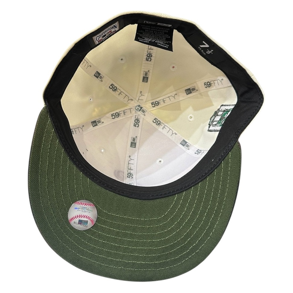 San Francisco Giants Chrome and Woodland Camo 2007 All Star Week Patch Olive UV New Era 59FIFTY Fitted Hat