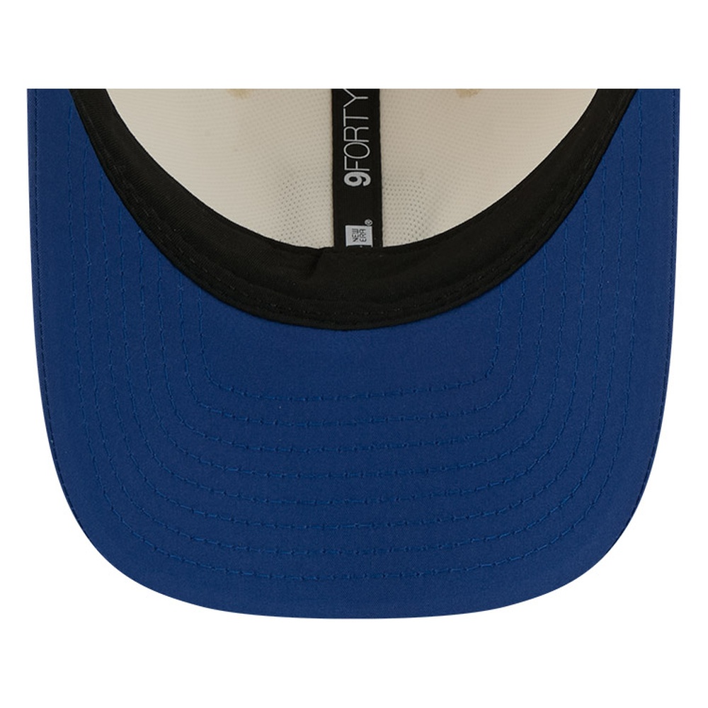 Indianapolis Colts Cream and Royal 2026 NFL Training Camp New Era 9FORTY M-Crown Adjustable Hat