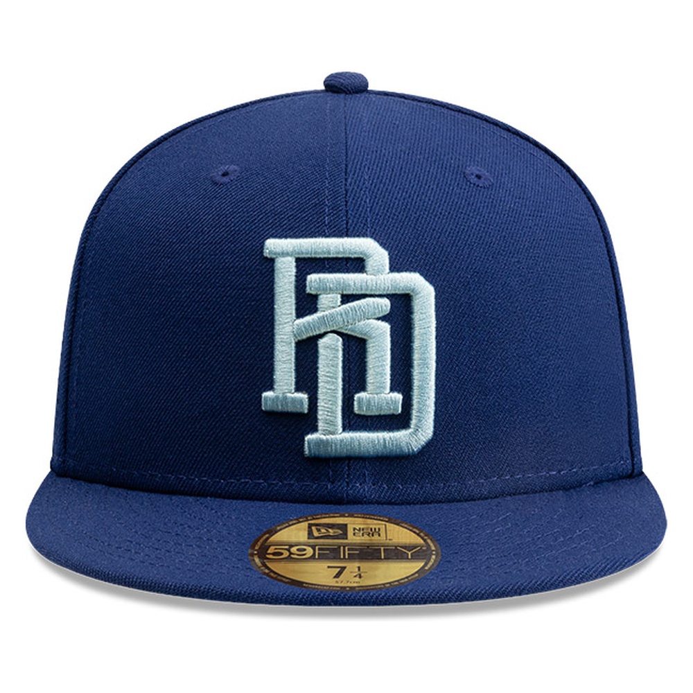 Dominican Republic Navy Flag Patch New Era 59FIFTY Fitted Hat