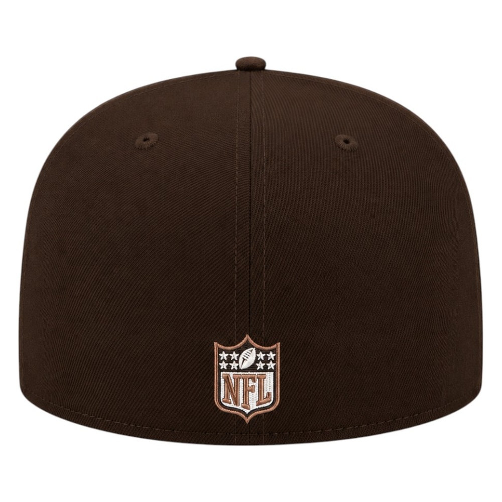 Dallas Cowboys Burntwood Brown Basic NFL New Era 59FIFTY Fitted Hat