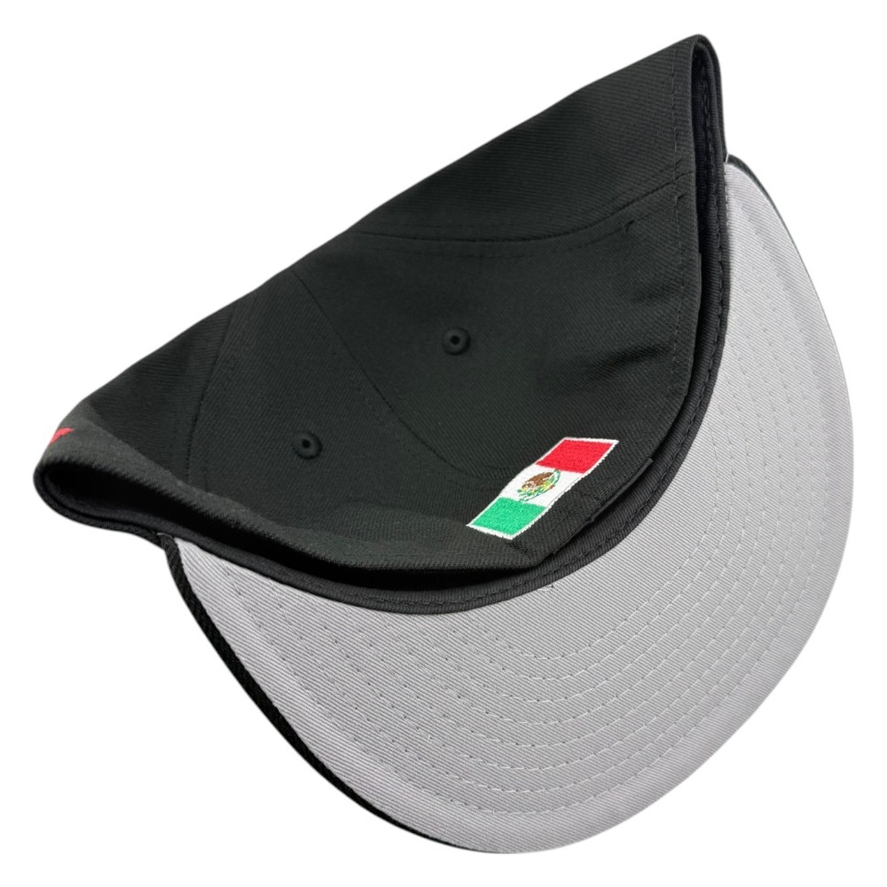 Mexico Black Shadow 3D Logo New Era 59FIFTY Fitted Hat