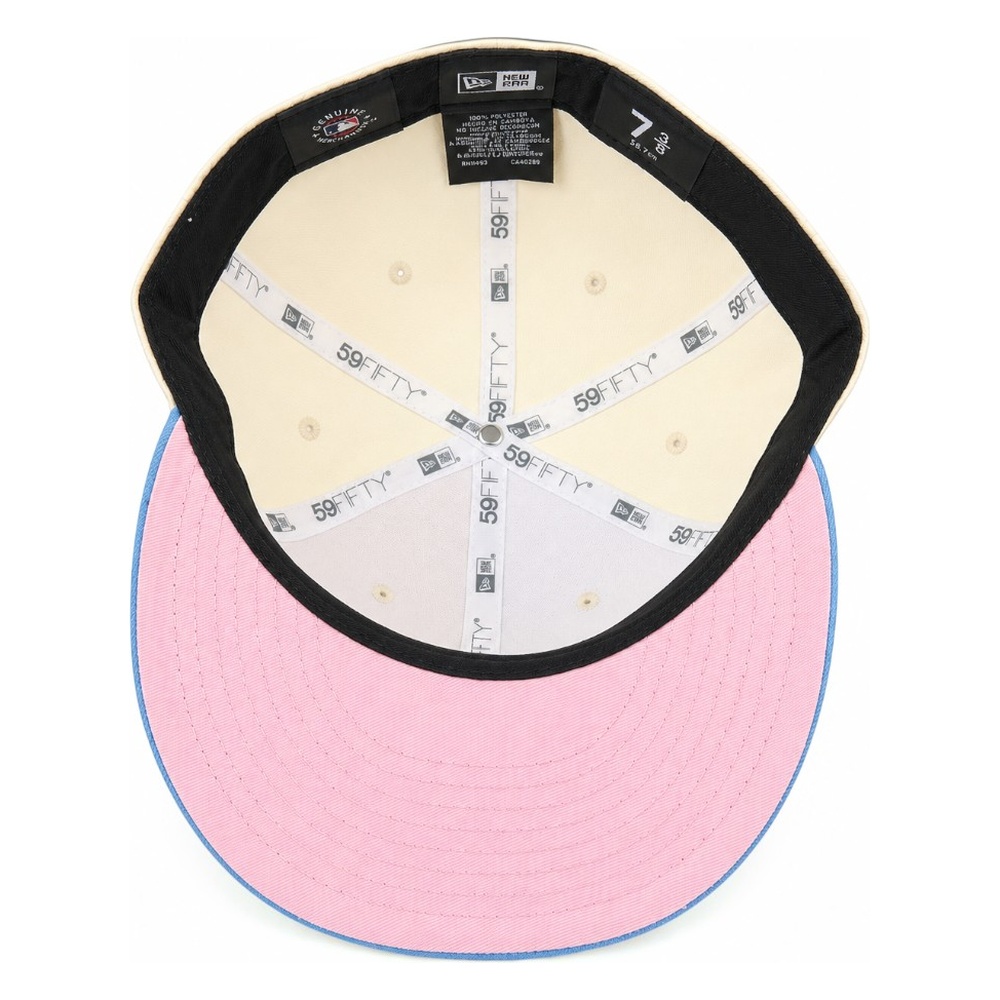 San Diego Padres Chrome and Sky Blue with Pink UV New Era 59FIFTY Fitted Hat