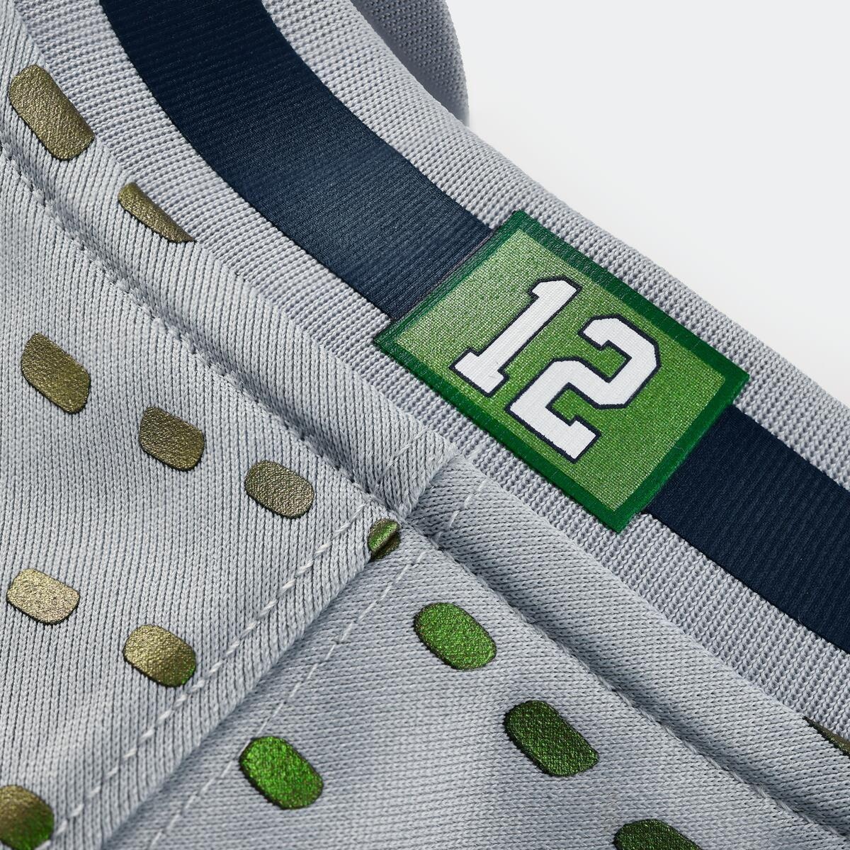 Seattle Seahawks Jaxon Smith-Njigba Wolf Gray Rivalries Collection Nike Game Jersey