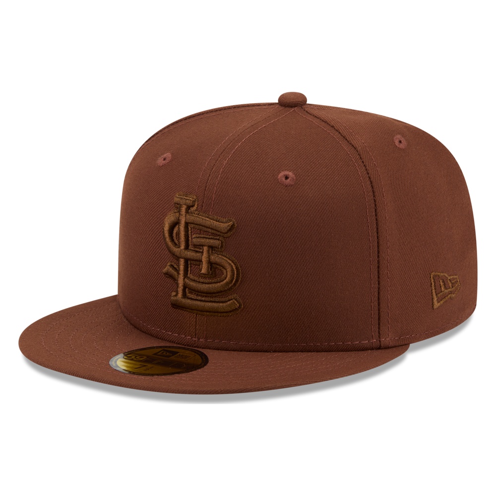St. Louis Cardinals All Brown Color Pack New Era 59FIFTY Fitted Hat