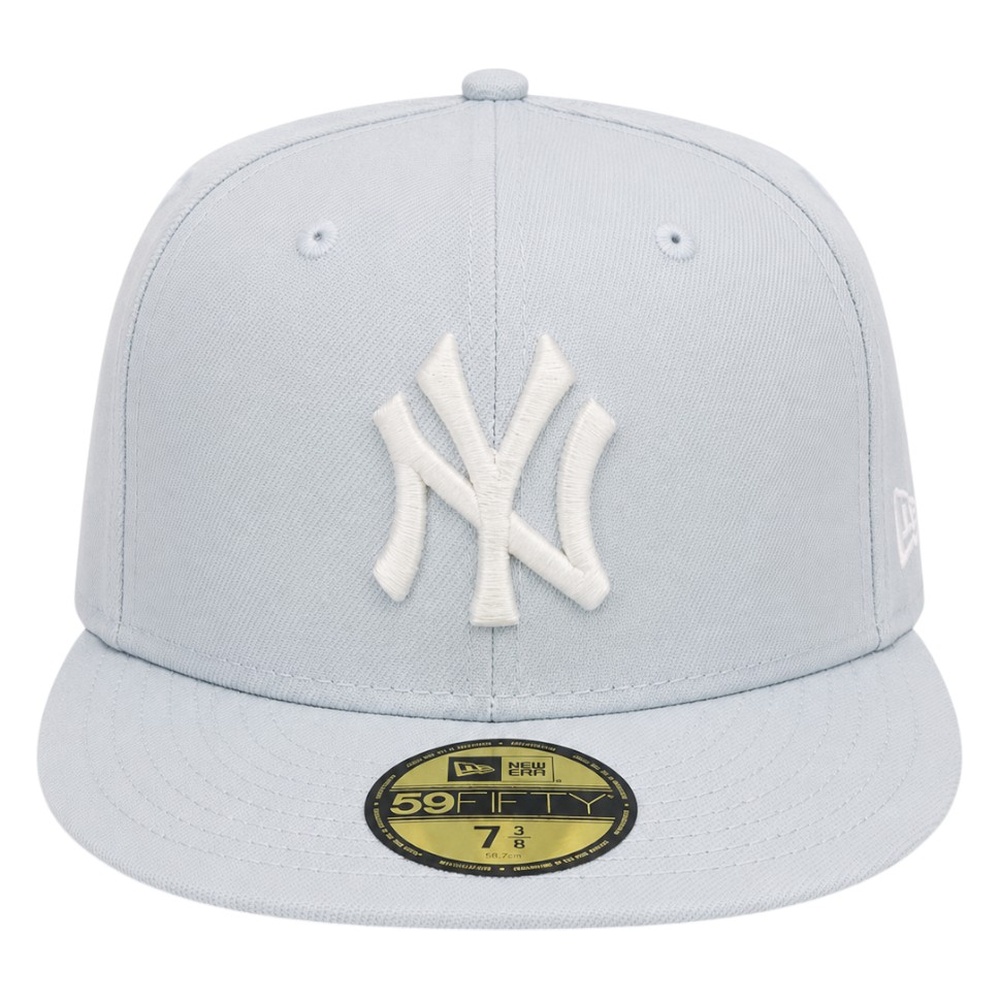 New York Yankees Mistful Blue 2000 World Series Patch Grey UV Era 59FIFTY Fitted Hat