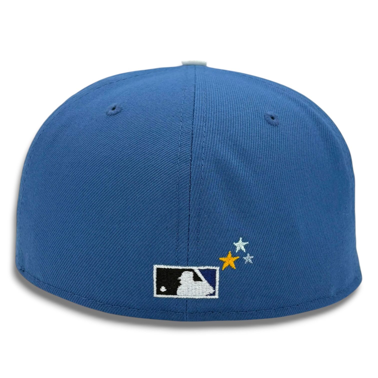 Philadelphia Phillies Blue and Black Swirl "P" Logo 1996 ASG Patch Pink UV New Era 59FIFTY Fitted Hat